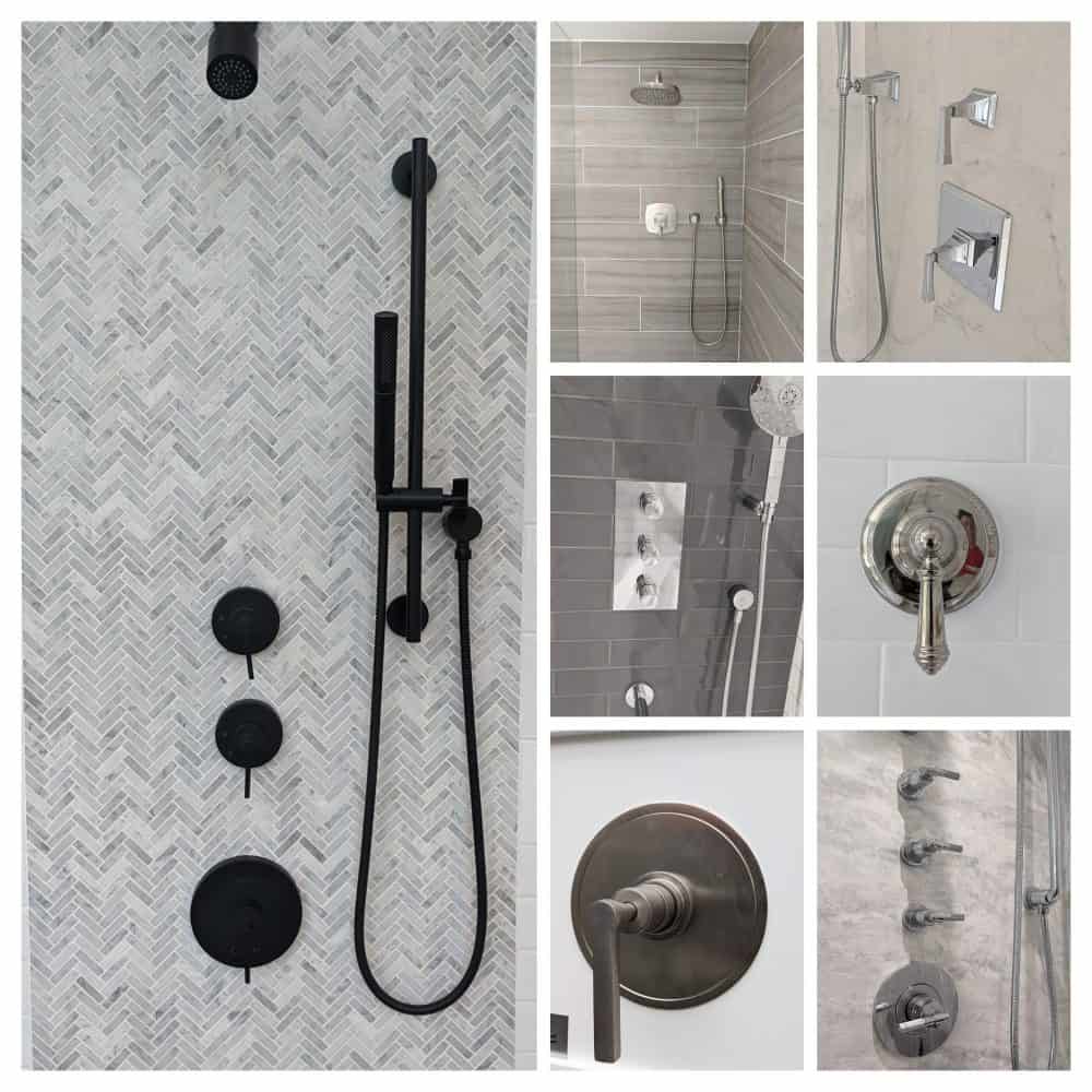 Versatile Shower Lever Handle