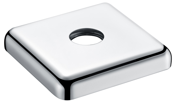 Square Stainless Steel Bathroom Faucet Hole Cover