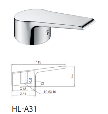 115mm Faucet Handle